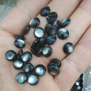 10PCS Mother Of Pearl Cabochons Round Shape 8MM 10MM 12MM Shell
