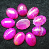 10PCS Oval Agate Cabochons 18x25MM No Hole Hot Selling Items