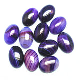 10PCS Oval Agate Cabochons 18x25MM No Hole Hot Selling Items