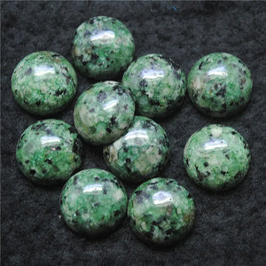 10PCS African Turquoise Cabochons 3-16MM Round Shape DIY Beads
