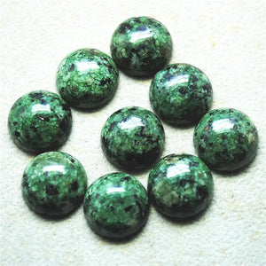 10PCS African Turquoise Cabochons 3-16MM Round Shape DIY Beads