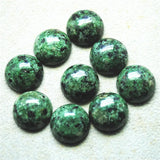 10PCS African Turquoise Cabochons 3-16MM Round Shape DIY Beads