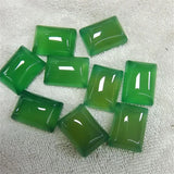 10PCS Purple Jade Cabochons 13X18MM No Hole DIY Jewelry Accessories