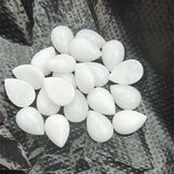 10PCS Nature Jade Stone Cabochons Tear Drops Waters 10X14MM 18X25MM DIY Beads