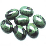 10PCS 18x25mm Nature Crack Stone Cabochons for Rings Making Jewelry Fitting