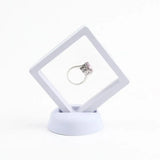 10PCS Transparent PE Film Jewelry Storage Box Cosmetics Storage