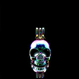 10PCS Skull Pearl Cage Locket Aromatherapy Pendant Jewelry Making