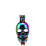 10PCS Skull Pearl Cage Locket Aromatherapy Pendant Jewelry Making