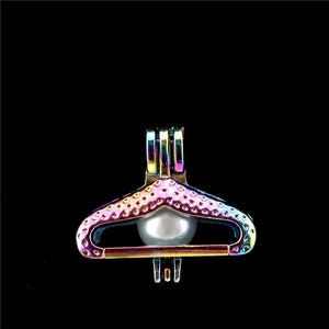 10PCS Hanger Charm Pearl Cage Locket Aromatherapy Diffuser Pendant