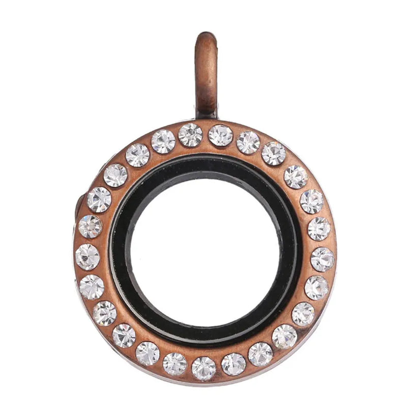 10PCS Living Memory Floating Locket Pendant Charms DIY Jewelry Making