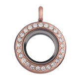 10PCS Living Memory Floating Locket Pendant Charms DIY Jewelry Making