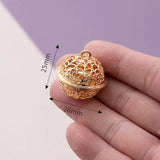 10PCS Iron Bell Key Chain DIY Jewelry Accessory