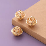 10PCS Iron Bell Key Chain DIY Jewelry Accessory