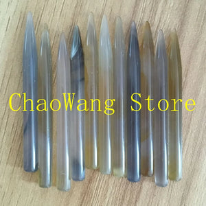 10PCS Agate Burnisher Hand Jewelry Polishing Tool Silver Polishing Tools