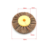 10PCS Polishing Wheel Brushes 2 Rows Abrasive Brush Jewellery Tools