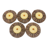 10PCS Polishing Wheel Brushes 2 Rows Abrasive Brush Jewellery Tools