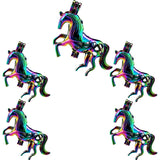 10PCS Unicorn Pearl Cage Locket Aromatherapy Pendant Gift Accessory