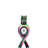 10PCS Cross Knot Charm Pearl Cage Locket Aromatherapy Diffuser Pendant Accessory