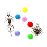 10PCS Spider Pearl Cage Locket Aromatherapy Diffuser Pendant Gift Necklace