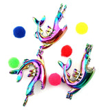 10PCS Sharks Charms Pearl Cage Locket Aromatherapy Diffuser Pendant