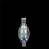 10PCS Oval Olive Pearl Cage Locket Aromatherapy Pendant For Jewelry Making