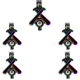 10PCS Rainbow Baseball Pearl Cage Aromatherapy Diffuser Pendant