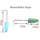10PCS Rubber Grinding Head Jewelry Polishing Tool Dental Jade Polishing Head