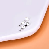 10PCS S925 Pure Silver Thai Silver Pendant, Auspicious Cloud Ruyi Pendant