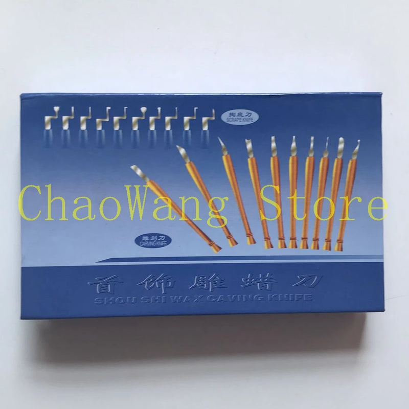 10PCS Engraving Tools Kit Wax Carving Tools