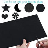 10PCS Self Adhesive Felt Fabric Drawer Liner DIY Velvet Fabric For Crafts