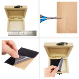 10PCS Self Adhesive Felt Fabric Drawer Liner DIY Velvet Fabric For Crafts