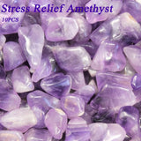 10PCS Natural Stone Rolling Rock - Jewelry Making & Home Decor