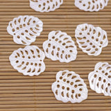 10PCS Shell Leaf Mother of Pearl Jewelry Making DIY
