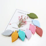10PCS Silicone Leaf Teether Baby Pacifier BPA-Free DIY Chew Clip