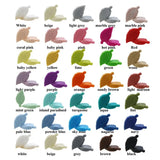 10PCS Silicone Leaf Teether Baby Pacifier BPA-Free DIY Chew Clip