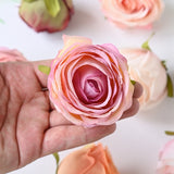 10PCS Silk Artificial Rose Head for DIY Wreaths Wedding Decoration
