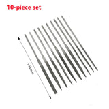 10PCS Small Needle Files Set 140mm Jewelry Tools Beading Hobby Crafts