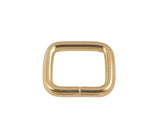 10PCS Brass Bag Clasps, Rectangle Buckles, Solid Accessories