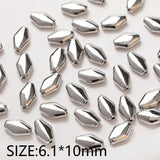 10PCS Spacer Beads Brass 14K Plated DIY Jewelry Making Accessories
