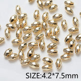 10PCS Spacer Beads Brass 14K Plated DIY Jewelry Making Accessories