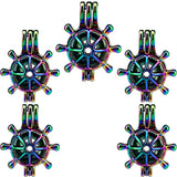 10PCS Steering Wheel Charm Pearl Cage Locket Aromatherapy Diffuser Pendant