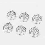 10PCS Tree of Life Charms Pendant DIY Jewelry Making Crafts 33*33mm