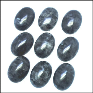 10PCS Chinese Labradorite Cabochons Natural Colors Size 10x14mm 13x18mm 18x25mm