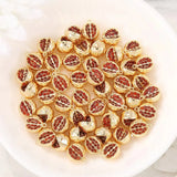 10PCS Watermelon Charms Pendants Plated Copper Zirconia High