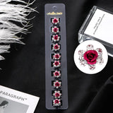 10PCS Bridal Hair Claws Crystal Flowers Metal Clips Women Hair Accessories