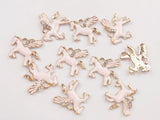 10PCS Yellow Bear Charms, Enamel Little Bear Pendants #92998