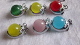 10PCS Mixed Natural Opal 12mm Beads Pendant - Baby Dolphin