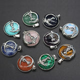 10PCS Rose Quartz Bunny Rabbit Pendant DIY Necklace Bracelet Jewelry