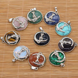 10PCS Rose Quartz Bunny Rabbit Pendant DIY Necklace Bracelet Jewelry