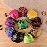 10PCS Chinese Silk Brocade Jewelry Storage Drawstring Pouch